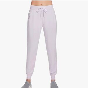 NWT SKECHERS GO LOUNGE WEAR JOGGER PANTS LAVENDER SOFT LEISUREWEAR LIGHT SMALL